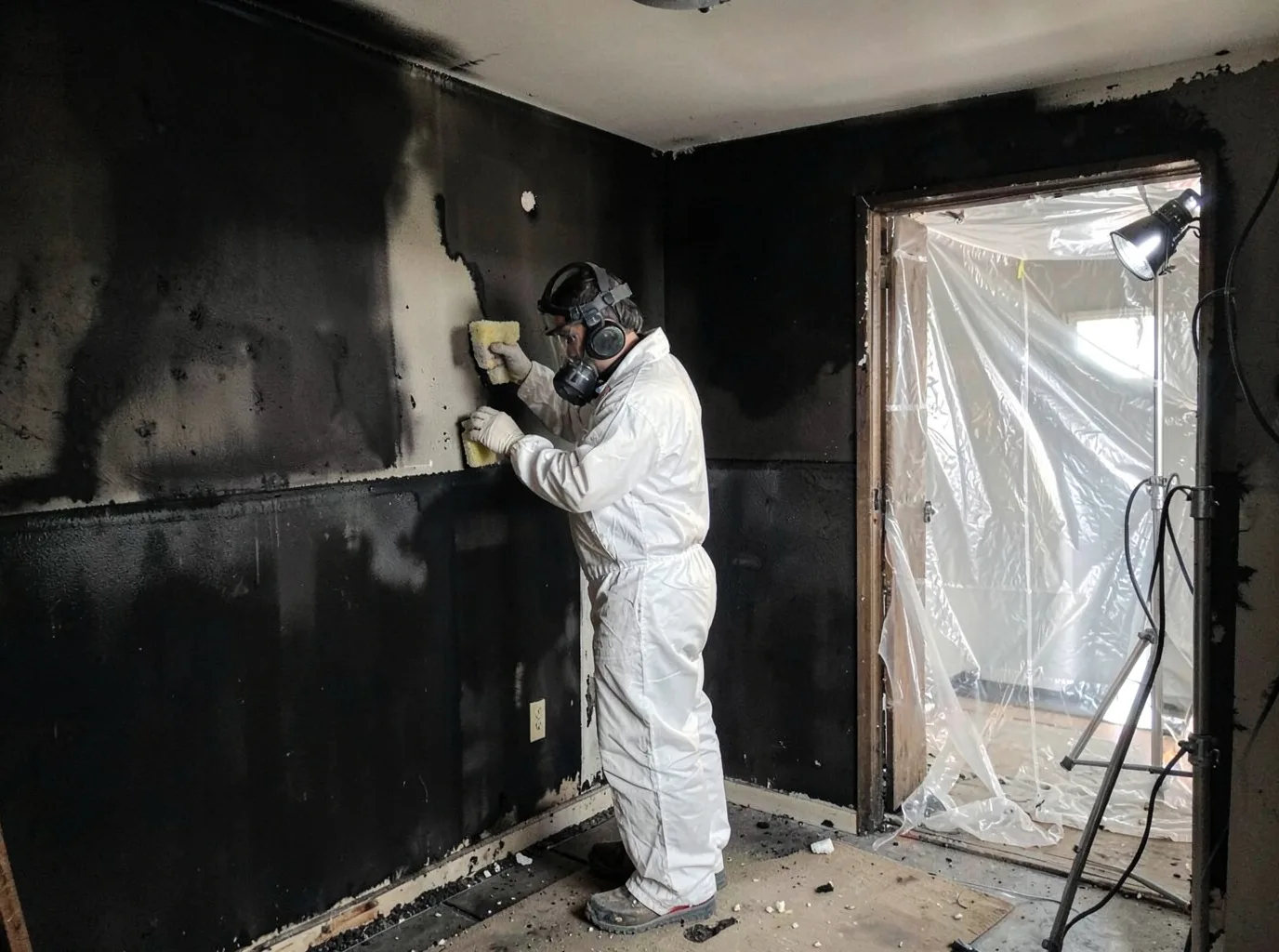 Fire Damage Restoration company in Augusta, MI